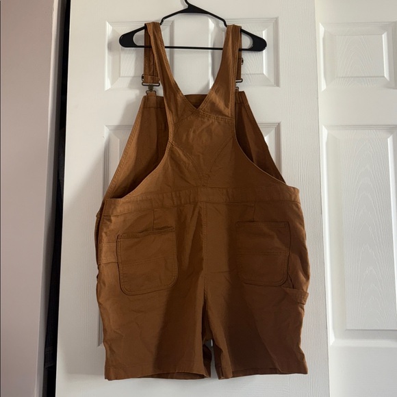 Carhartt Women's Relaxed Fit Canvas Shortall - Picture 7 of 9